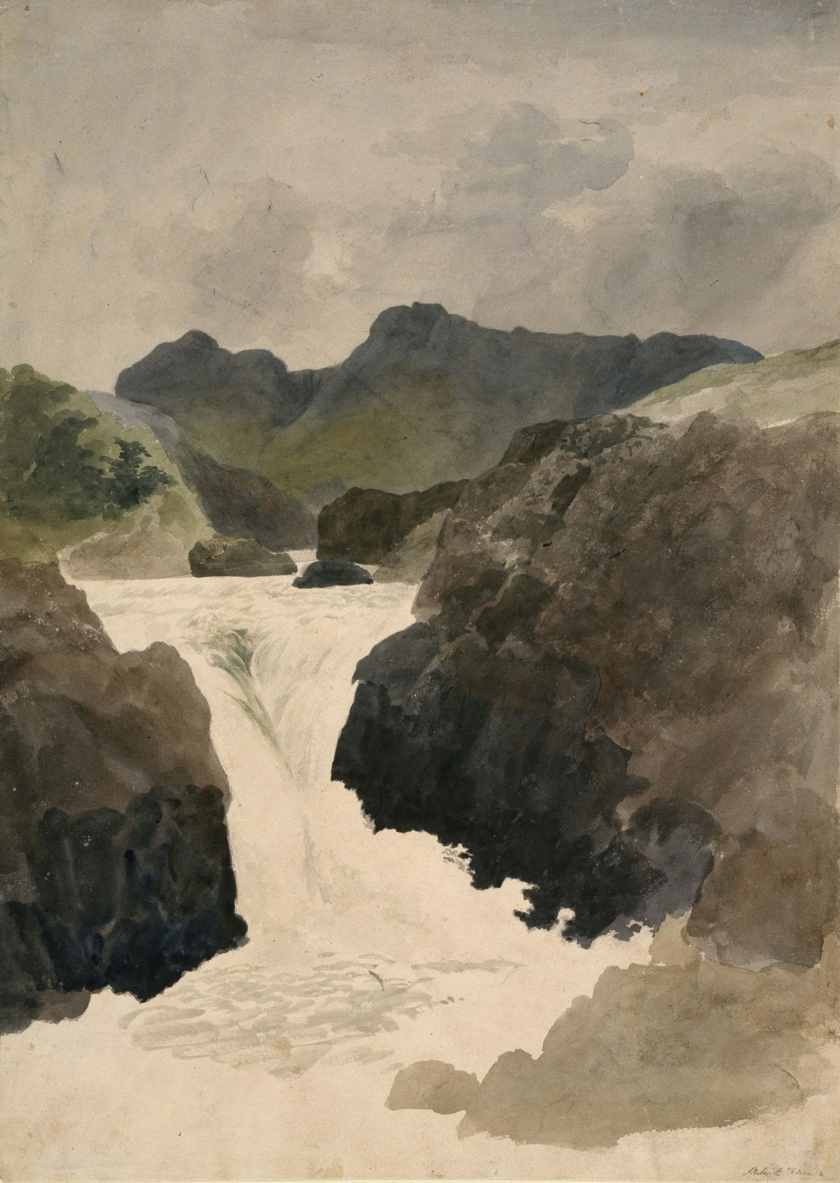Mountain painting